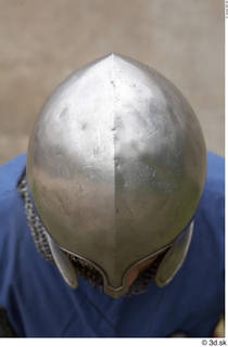 Photos Medieval Knight in mail armor 4 army head helmet…